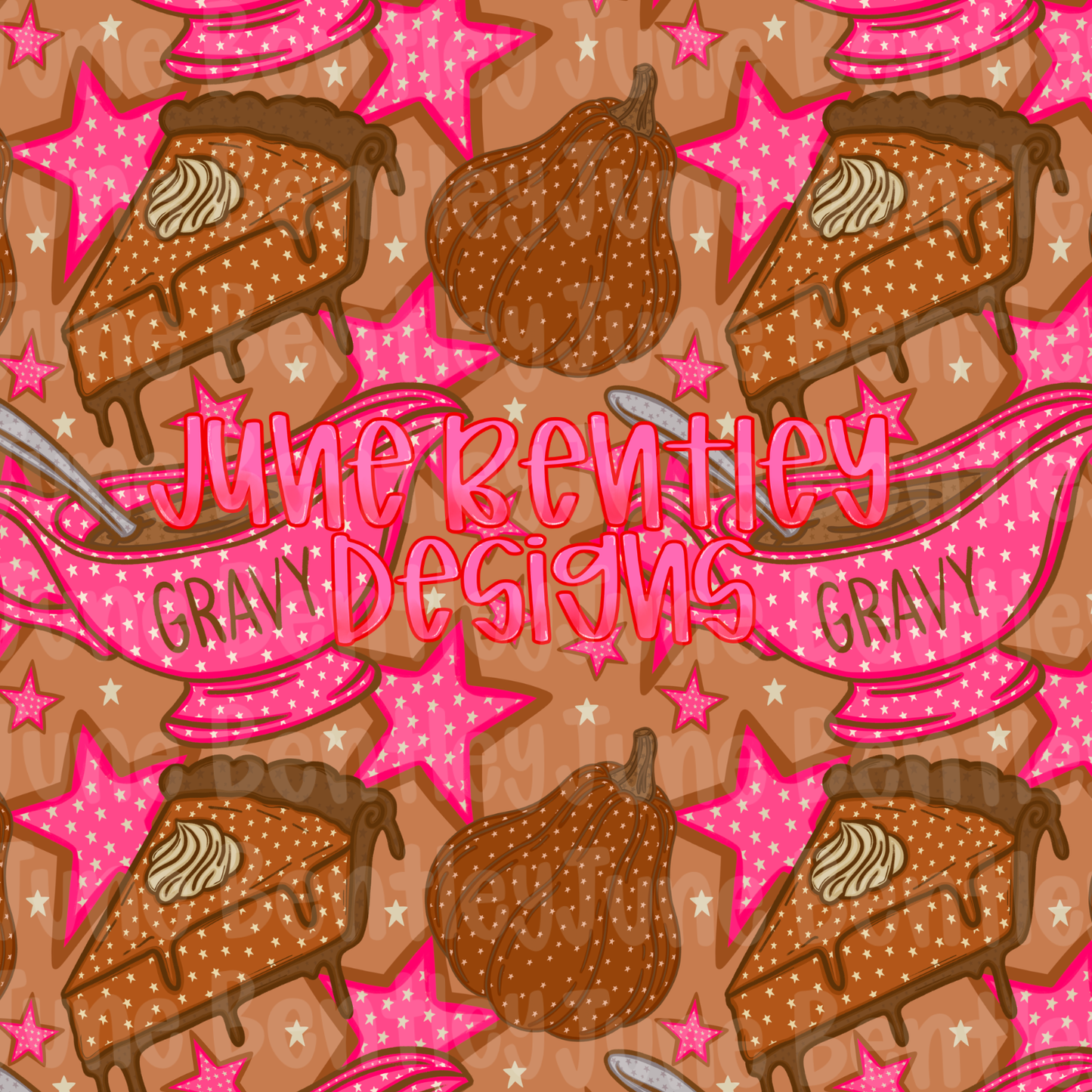 Thanksgiving seamless 1 digital download