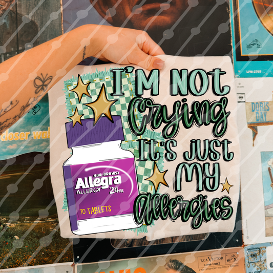 It’s just my allergies Allegra digital download