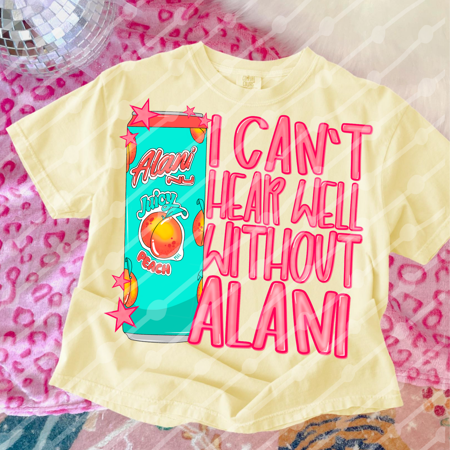 I can’t hear well without Alani Peach digital download
