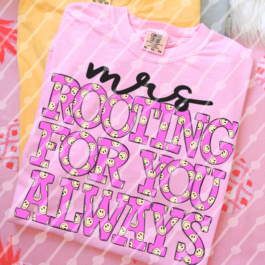 Mrs & Miss Rooting for you always digital download