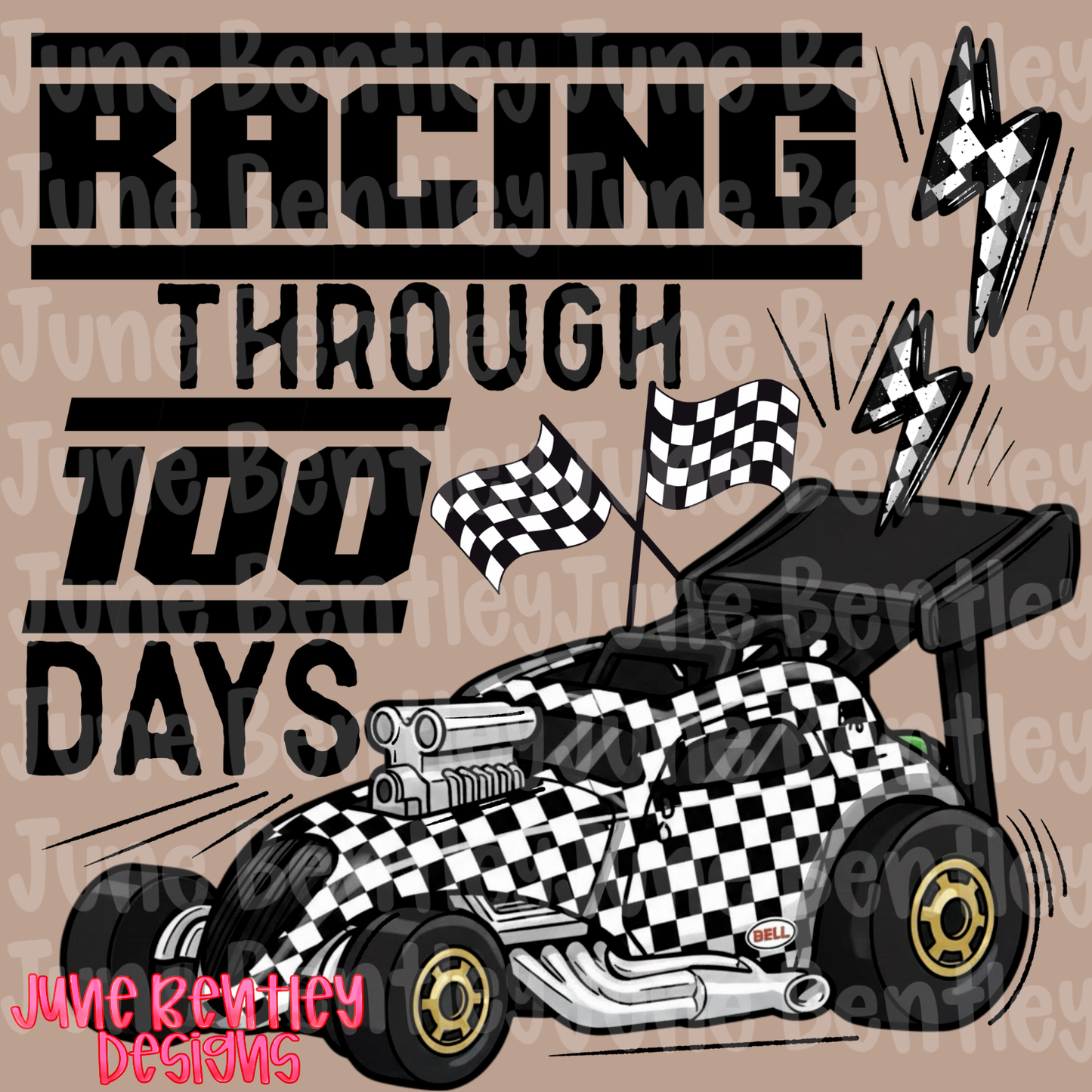 Racing through 100 days digital download