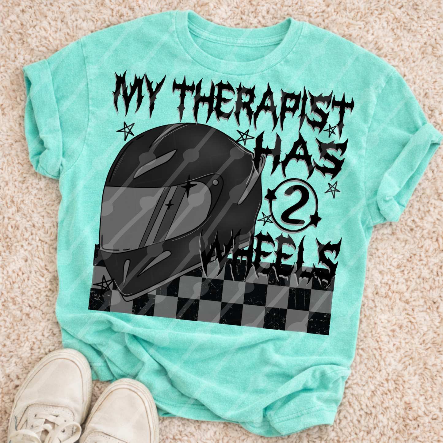 My therapist has 2 wheels digital download
