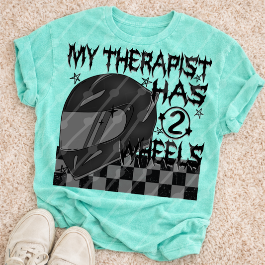 My therapist has 2 wheels digital download