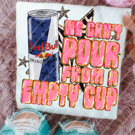 Redbull empty cup digital download