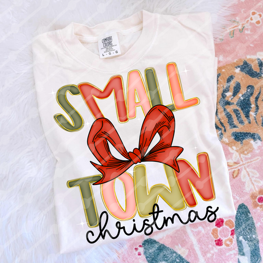 Small town Christmas digital download