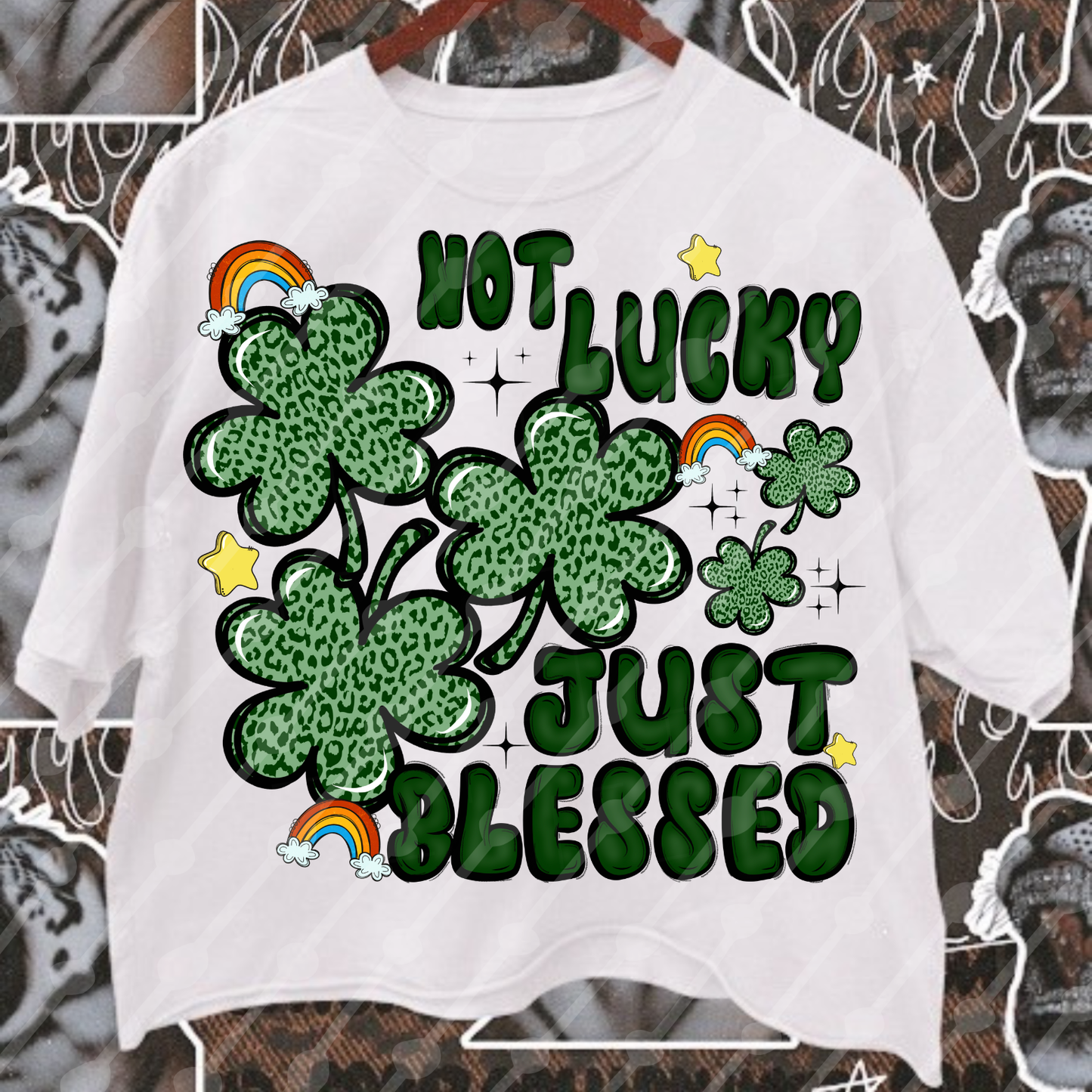 Not lucky just blessed digital download