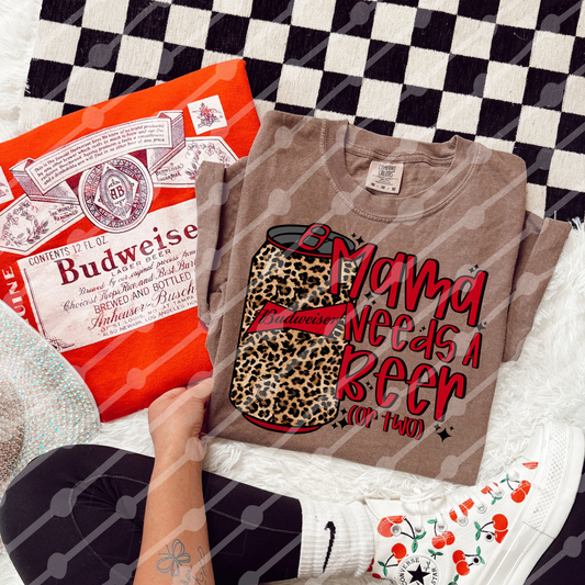 Mama needs a beer Budweiser Digital Download