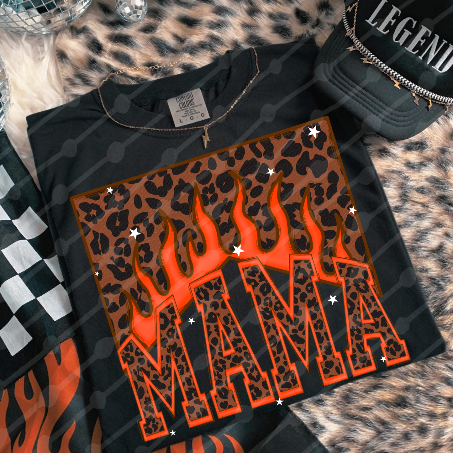 Western flame leopard mama digital download