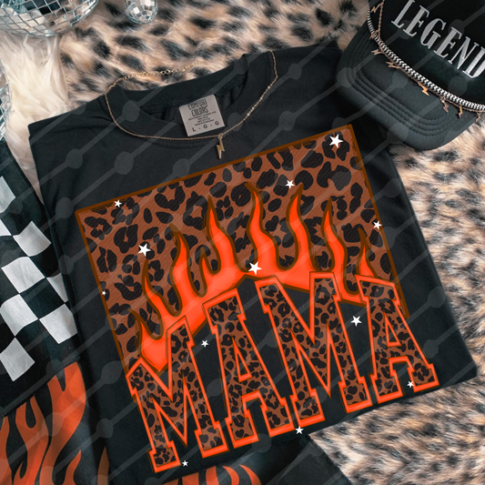 Western flame leopard mama digital download