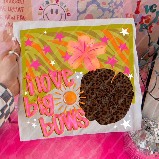 I love big bows digital download