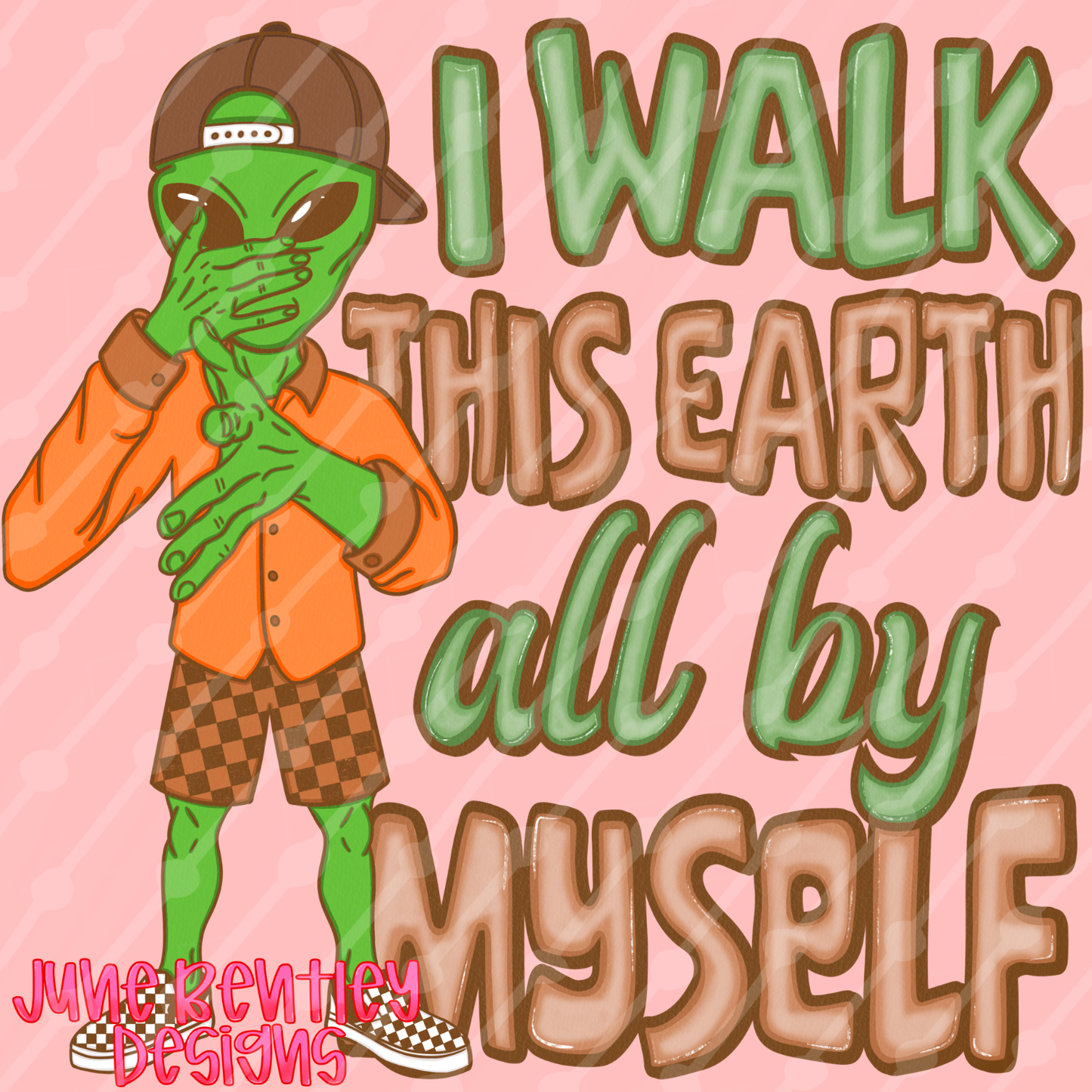 I walk this earth all by myself digital download