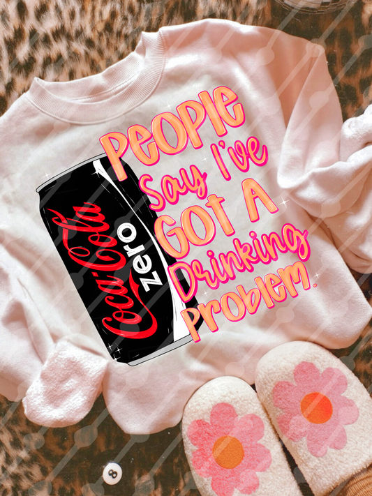 Drinking problem Coke Zero digital download