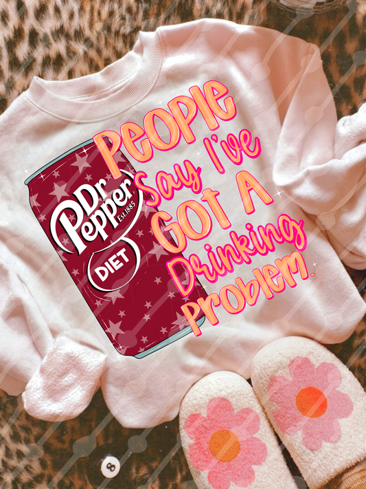 Diet Dr Pepper drinking problem digital download