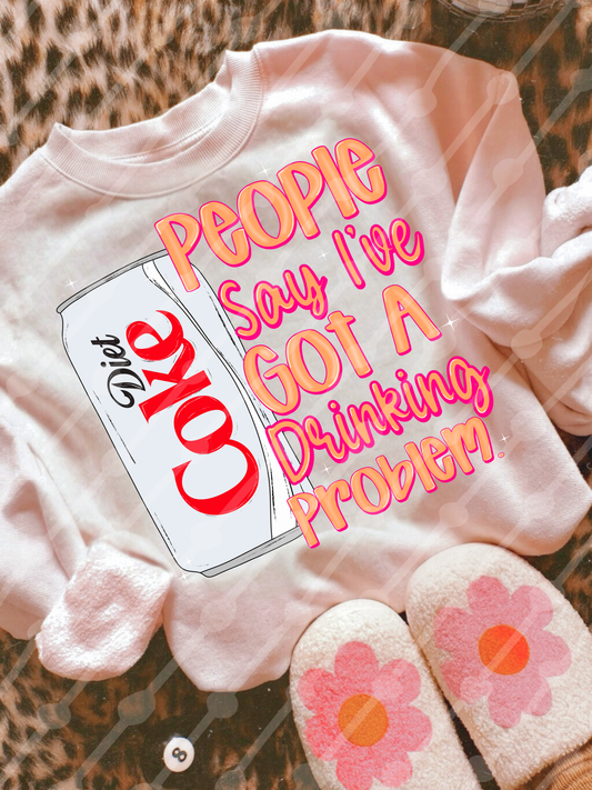 Drinking problem Diet Coke digital download