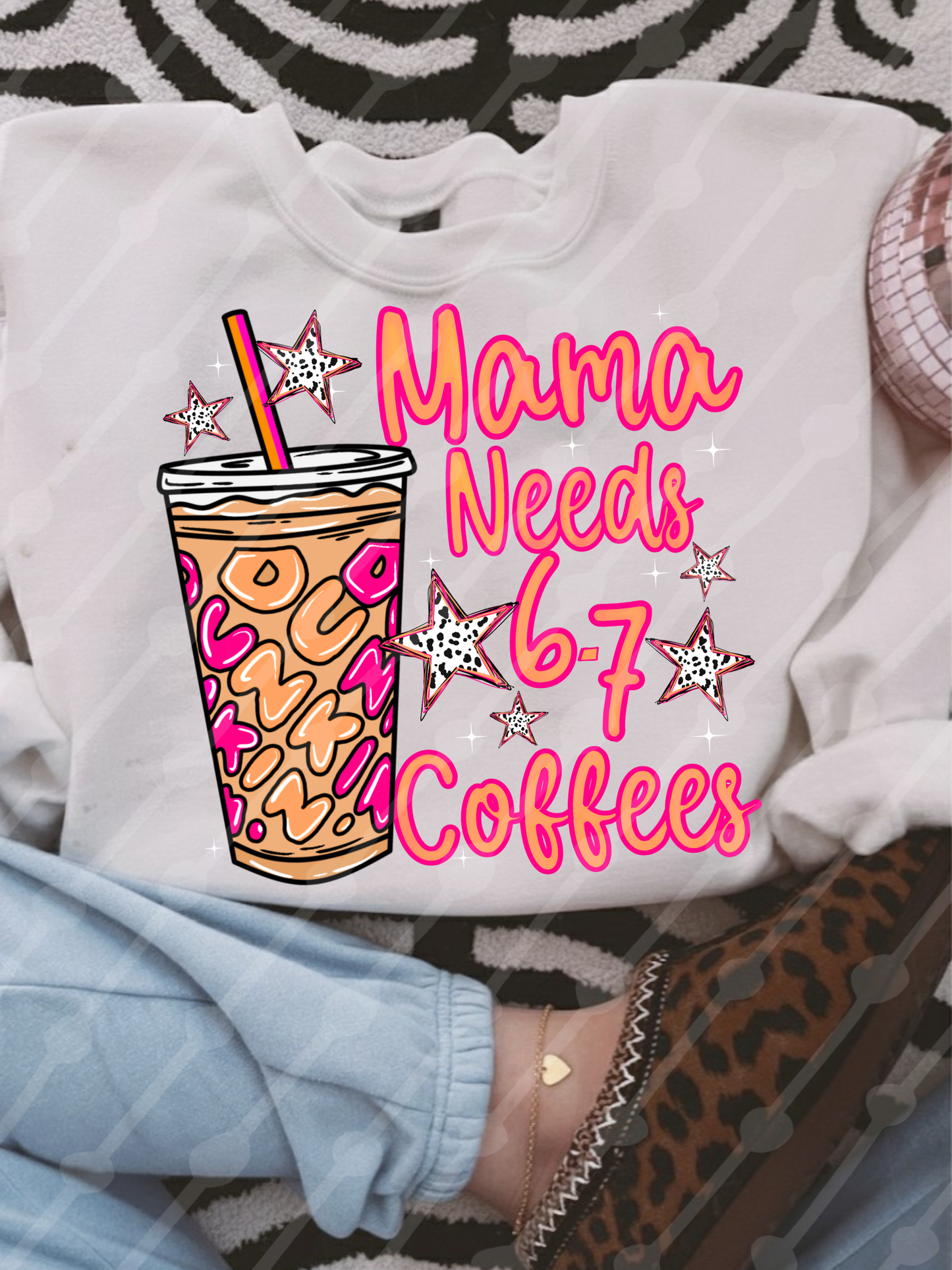 Mama needs 6/7 coffees Dunkin digital download